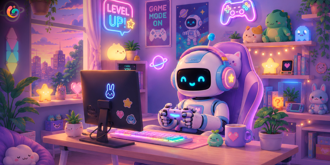 AI dalam Game Casual: Membuat Gameplay Sederhana Menjadi Lebih Menarik